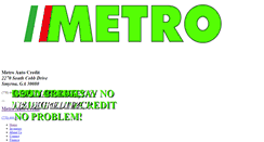 Desktop Screenshot of metroautoga.com